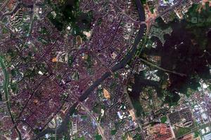 江门市卫星地图-广东省江门市、区、县、村各级地图浏览