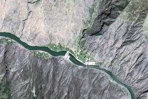 白溪乡卫星地图-四川省阿坝藏族羌族自治州茂县沙坝镇、村地图浏览