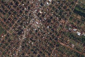 卡瓜蘇省(奧維多上校鎮市)衛星地圖-巴拉圭卡瓜蘇省(奧維多上校鎮市)中文版地圖瀏覽-卡瓜蘇旅遊地圖