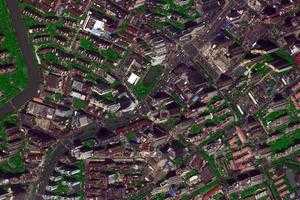 长寿路卫星地图-上海市普陀区万里街道地图浏览