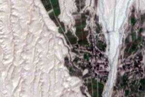库拉木勒克乡卫星地图-新疆维吾尔自治区阿克苏地区巴音郭楞蒙古自治州若羌县库拉木勒克乡、村地图浏览
