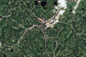 白坝乡卫星地图-四川省达州市大竹县白塔街道、村地图浏览