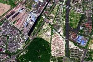 硖石卫星地图-浙江省嘉兴市海宁市硖石街道地图浏览