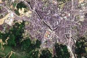 狮城镇卫星地图-福建省宁德市周宁县狮城镇、村地图浏览