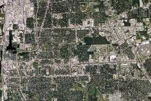 巴吞魯日市衛星地圖-美國路易斯安那州巴吞魯日市中文版地圖瀏覽-巴吞魯日旅遊地圖