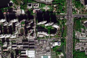 公园大道社区卫星地图-北京市朝阳区东风地区东湖街道石佛营西里社区地图浏览