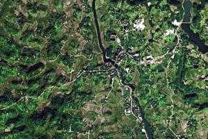 百和镇卫星地图-四川省泸州市泸县玉蟾街道、村地图浏览