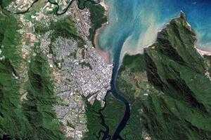 凯恩斯市卫星地图-澳大利亚悉尼市墨尔本市昆士兰州凯恩斯市中文版地图浏览-凯恩斯旅游地图