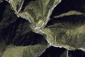 麻绒乡卫星地图-四川省甘孜藏族自治州白玉县麻绒乡、村地图浏览