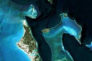 巴哈馬衛星地圖-巴哈馬各城市中文版地圖瀏覽-巴哈馬旅遊地圖