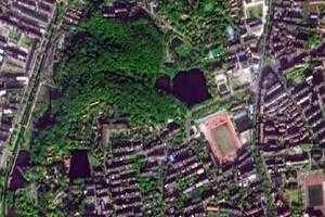 赤壁卫星地图-湖北省黄冈市黄州区火车站开发区地图浏览