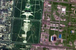 青松路卫星地图-新疆维吾尔自治区阿克苏地区自治区直辖县阿拉尔市西工业园区地图浏览