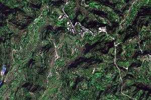 浸水乡卫星地图-四川省南充市高坪区擦耳镇、村地图浏览
