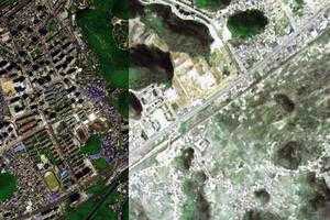 西秀區衛星地圖-貴州省安順市西秀區地圖瀏覽
