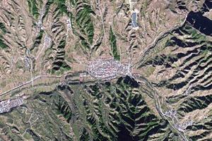 关上村卫星地图-北京市平谷区镇罗营镇玻璃台村地图浏览