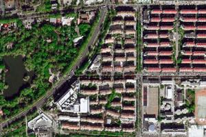 裕龙北区社区卫星地图-北京市顺义区光明街道金港家园社区地图浏览