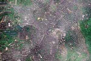 凤凰乡卫星地图-四川省自贡市大安区凤凰乡、村地图浏览