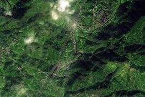 谷达坡乡卫星地图-湖南省怀化市麻阳苗族自治县和平溪乡、村地图浏览