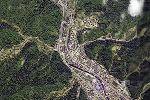 紫柏卫星地图-陕西省汉中市留坝县紫柏街道地图浏览