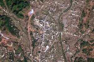 油石乡卫星地图-江西省赣州市上犹县上犹工业园区、村地图浏览