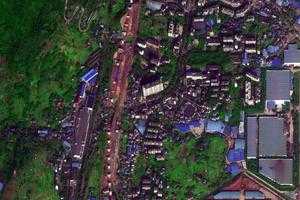 中梁山卫星地图-重庆市九龙坡区二郎街道地图浏览