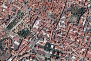 蓬特韦德拉市卫星地图-西班牙蓬特韦德拉市中文版地图浏览-蓬特韦德拉旅游地图