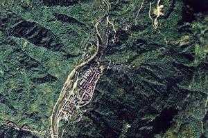 白鹿镇卫星地图-四川省成都市彭州市餮艚值、村地图浏览
