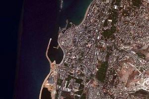 南部省(西顿市)卫星地图-黎巴嫩南部省(西顿市)中文版地图浏览-南部旅游地图