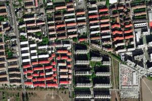 蓝天社区卫星地图-北京市顺义区天竺地区希望花园社区地图浏览