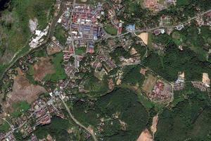 華玲縣衛星地圖-馬來西亞吉打州華玲縣中文版地圖瀏覽-華玲旅遊地圖