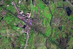 祝站镇卫星地图-湖北省孝感市孝南区经济开发区、村地图浏览