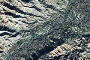 昂拉乡卫星地图-青海省黄南藏族自治州尖扎县昂拉乡、村地图浏览
