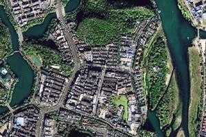 疊彩衛星地圖-廣西壯族自治區桂林市疊彩區疊彩街道地圖瀏覽