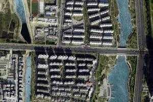 上海西路卫星地图-宁夏回族自治区银川市金凤区黄河东路街道地图浏览