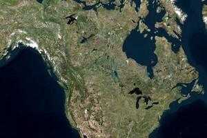北美地区卫星地图_北美地区国家地图_北美地区城市中文版地图浏览