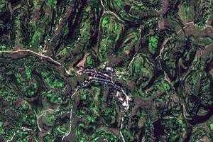 诸家乡卫星地图-四川省南充市蓬安县周口街道、村地图浏览