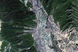 波斯河乡卫星地图-四川省甘孜藏族自治州雅江县波斯河乡、村地图浏览