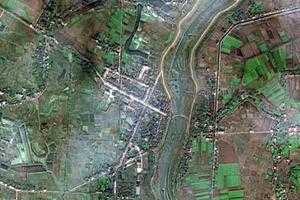 焦山河乡卫星地图-湖北省荆州市石首市天鹅洲开发区、村地图浏览