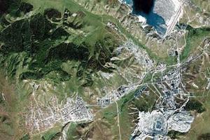 鄂尔浑省(额尔登特市)卫星地图-蒙古鄂尔浑省(额尔登特市)中文版地图浏览-鄂尔浑旅游地图