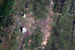 达州市卫星地图-四川省达州市、区、县、村各级地图浏览
