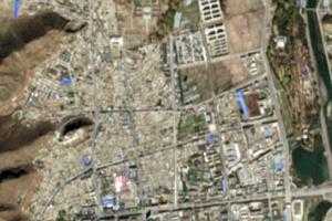 城北卫星地图-西藏自治区日喀则市桑珠孜区城北街道地图浏览
