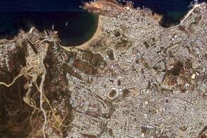吉杰勒市卫星地图-阿尔及利亚吉杰勒市中文版地图浏览-吉杰勒旅游地图