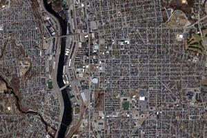 曼彻斯特市卫星地图-美国新罕布什尔州曼彻斯特市中文版地图浏览-曼彻斯特旅游地图