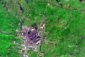白茅湖农场卫星地图-湖北省天门市石家河镇地图浏览