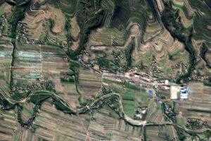 红河乡卫星地图-宁夏回族自治区固原市彭阳县红河乡、村地图浏览