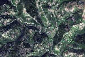 两河口乡卫星地图-甘肃省陇南市宕昌县两河口乡、村地图浏览