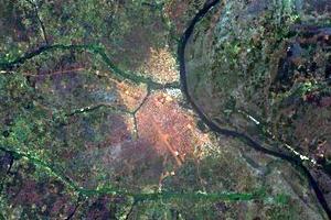 上科托省(布里亚市)卫星地图-中非上科托省(布里亚市)中文版地图浏览-上科托旅游地图