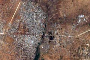 索马里州(吉吉加市)卫星地图-埃塞俄比亚索马里州(吉吉加市)中文版地图浏览-索马里旅游地图