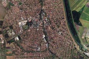 贝凯什市卫星地图-匈牙利贝凯什市中文版地图浏览-贝凯什旅游地图