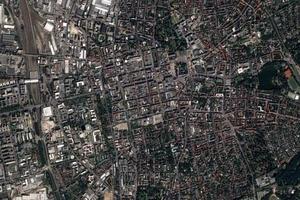 达姆施塔特市卫星地图-德国达姆施塔特市中文版地图浏览-达姆施塔特旅游地图